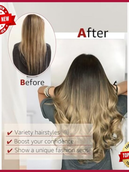 16 Inch Real Human Hair Clip Extensions 6pcs 100g Straight Double Drawn main image 4